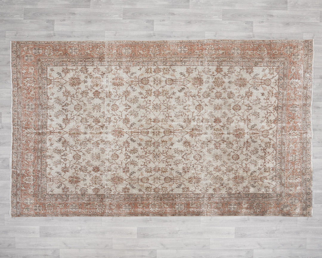 Faded Oushak Rug 190' x 301' | No. VR77860