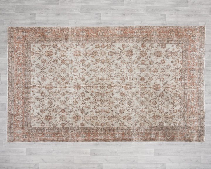 Faded Oushak Rug 190' x 301' | No. VR77860