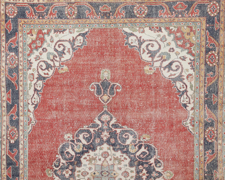 Red Oushak Rug 10' 8" x 6' 9" | No. VR82082