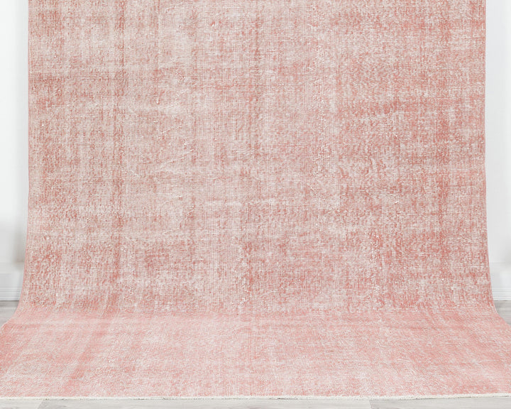 Pink Oushak Rug 6' 6" x 10' 2" | No. VR24862