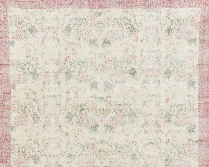 Muted Oushak Rug 9' 8" x 6' 7" | No. VR81987