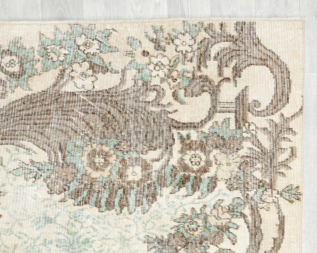 Faded Oushak Rug 10' 2" x 6' 9" | No. VR32056