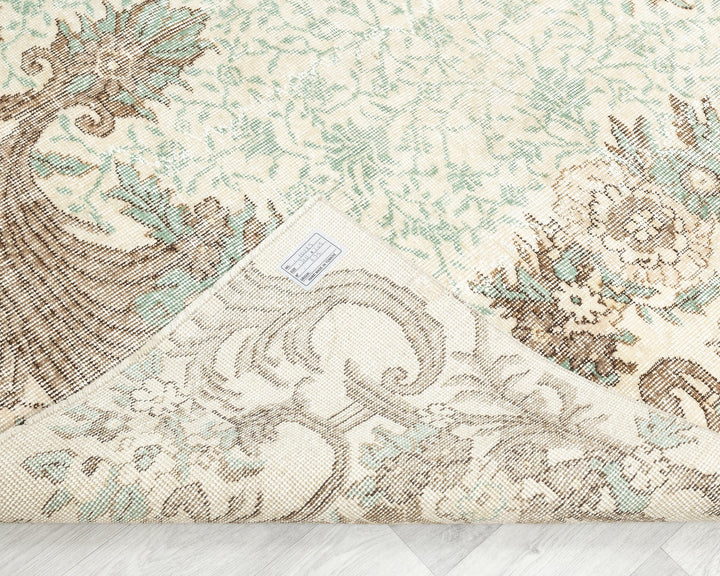 Faded Oushak Rug 10' 2" x 6' 9" | No. VR32056