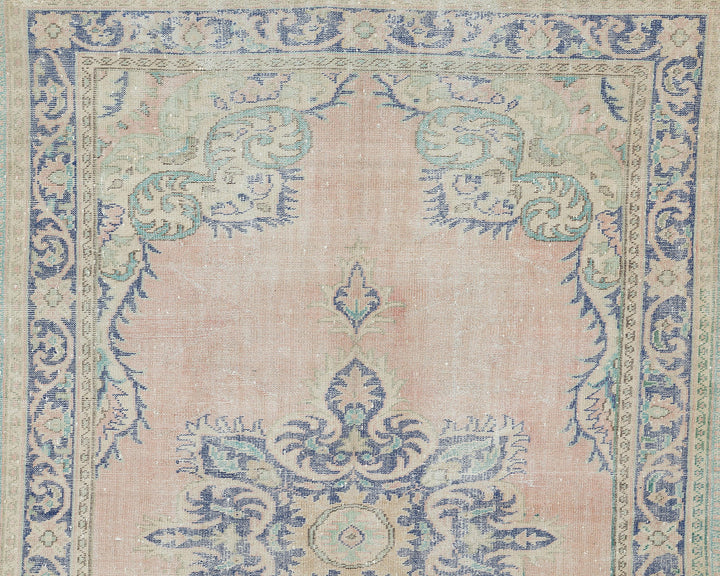Faded Oushak Rug 10' x 6' 11" | No. VR95912