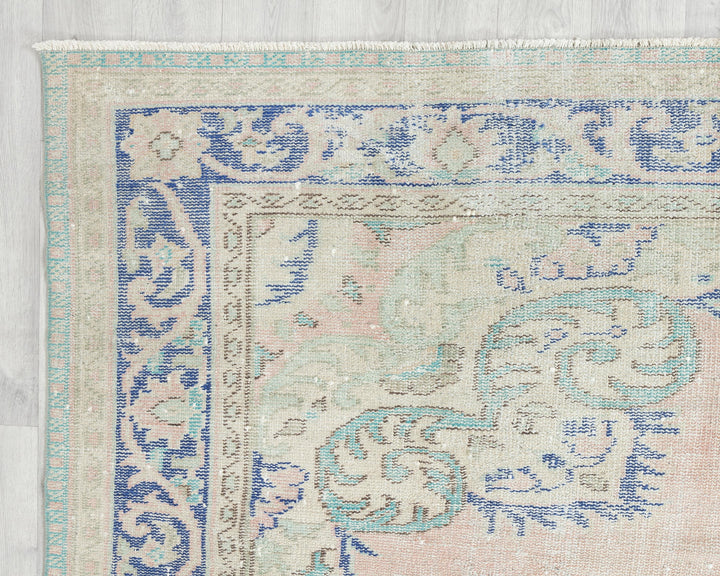 Faded Oushak Rug 10' x 6' 11" | No. VR95912