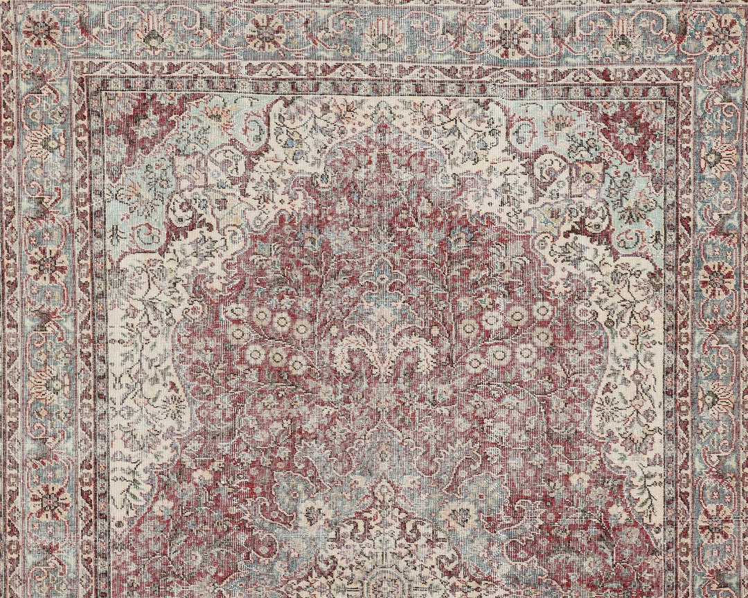 Oushak Rug 6' 8" x 10' 7" | No. VR91384