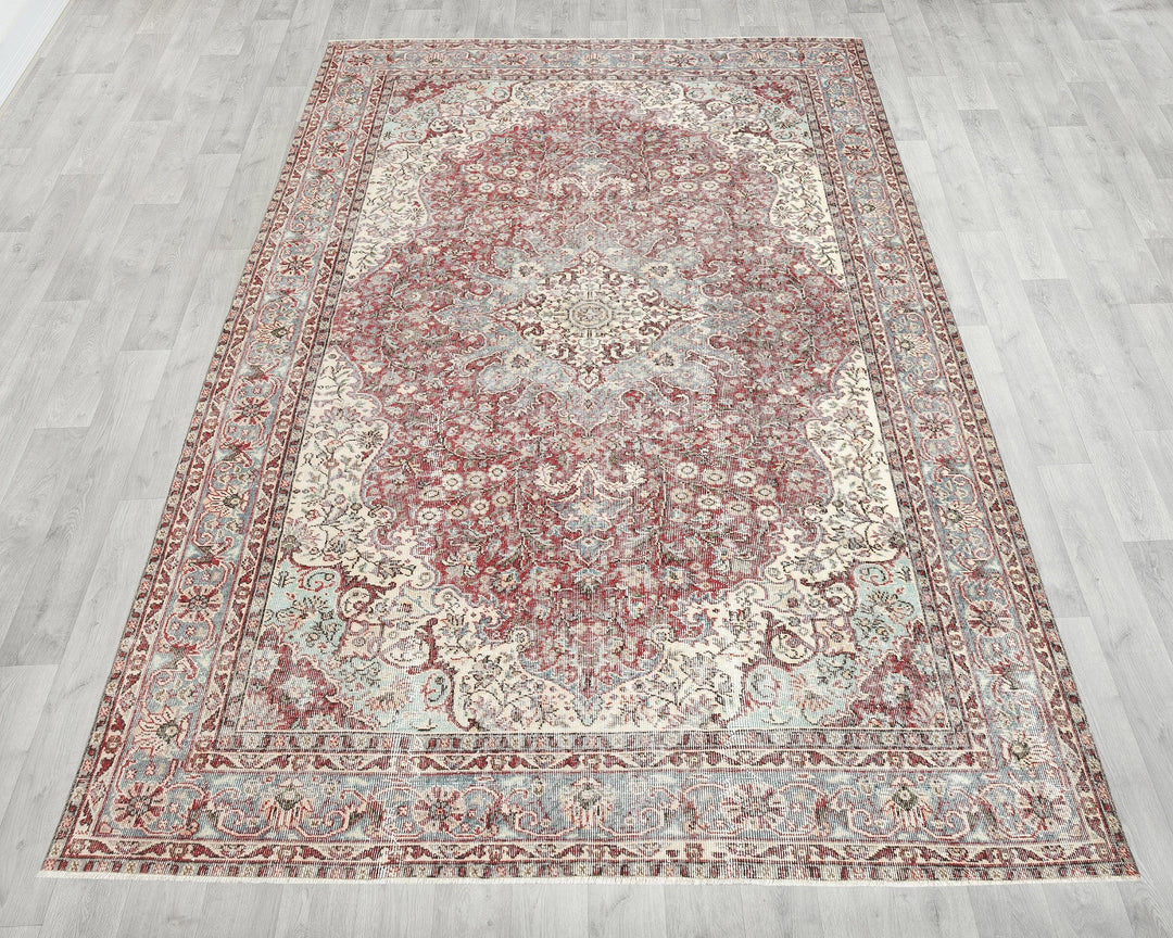 Oushak Rug 6' 8" x 10' 7" | No. VR91384