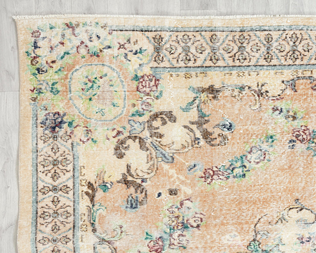 Oushak Rug 6' 8" x 10' 4" | No. VR17718