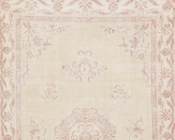 Pink Oushak Rug 6' 5" x 9' 8" | No. VR28439