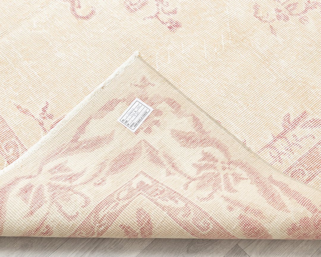 Pink Oushak Rug 6' 5" x 9' 8" | No. VR28439