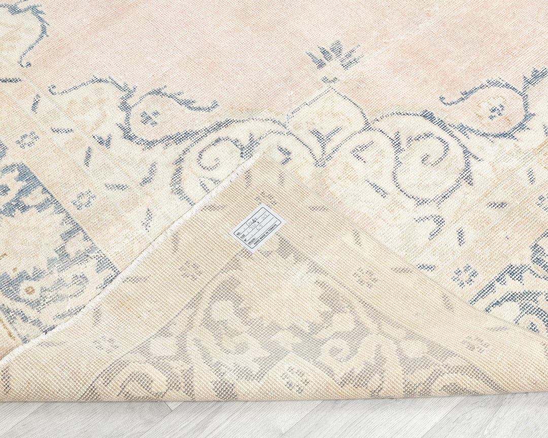 Pink Oushak Rug 6' 8" x 10' 6" | No. VR62809