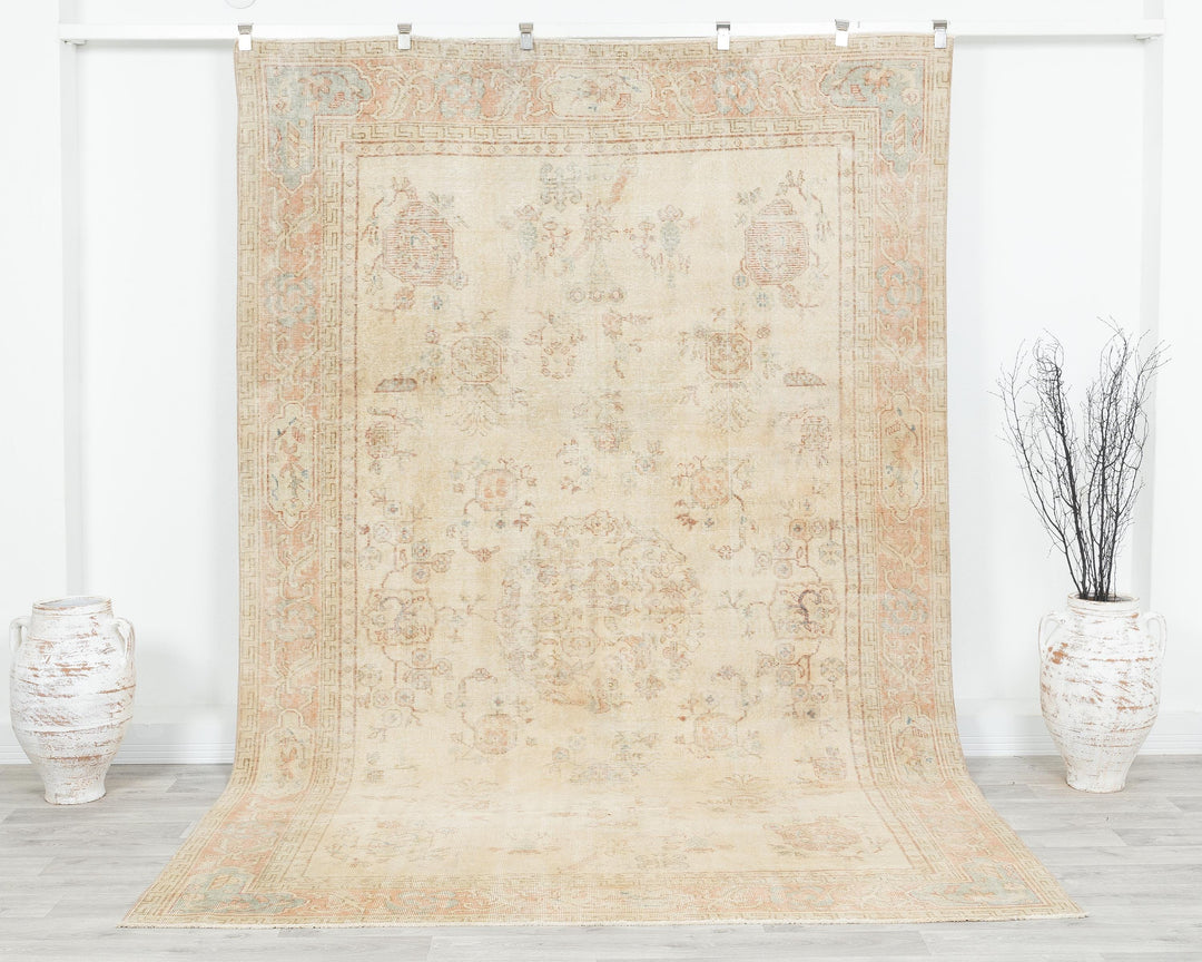Oushak Rug 6' 7" x 10' | No. VR58018