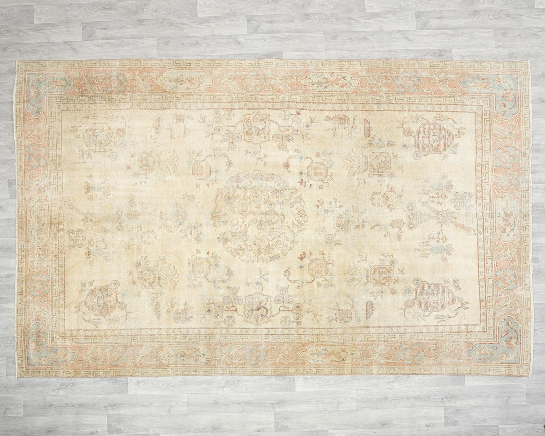 Oushak Rug 6' 7" x 10' | No. VR58018