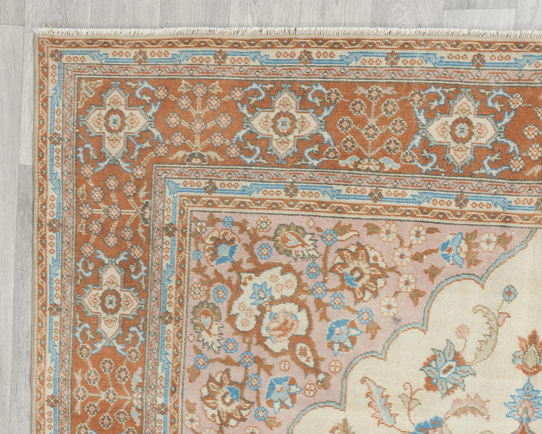 Oushak Rug 6' 1" x 9' 6" | No. VR57774