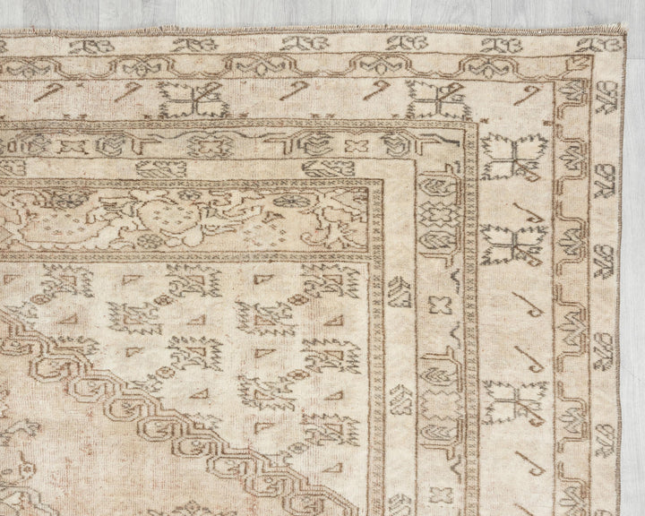 Faded Turkish Rug 6' 7" x 9' 2" | No. VR18215