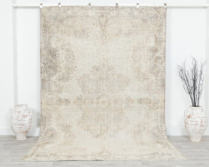Faded Oushak Rug 6' 5" x 9' 10" | No. VR34964