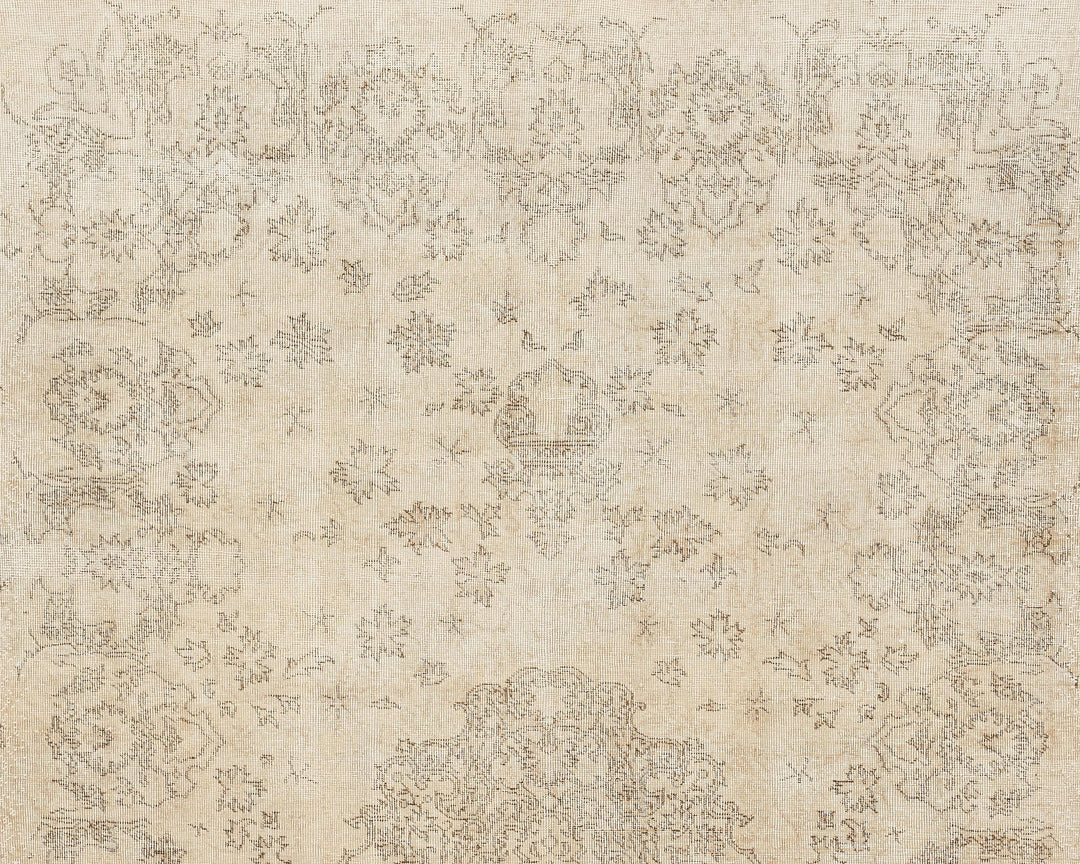 Faded Oushak Rug 6' 2" x 10' 5" | No. VR60458
