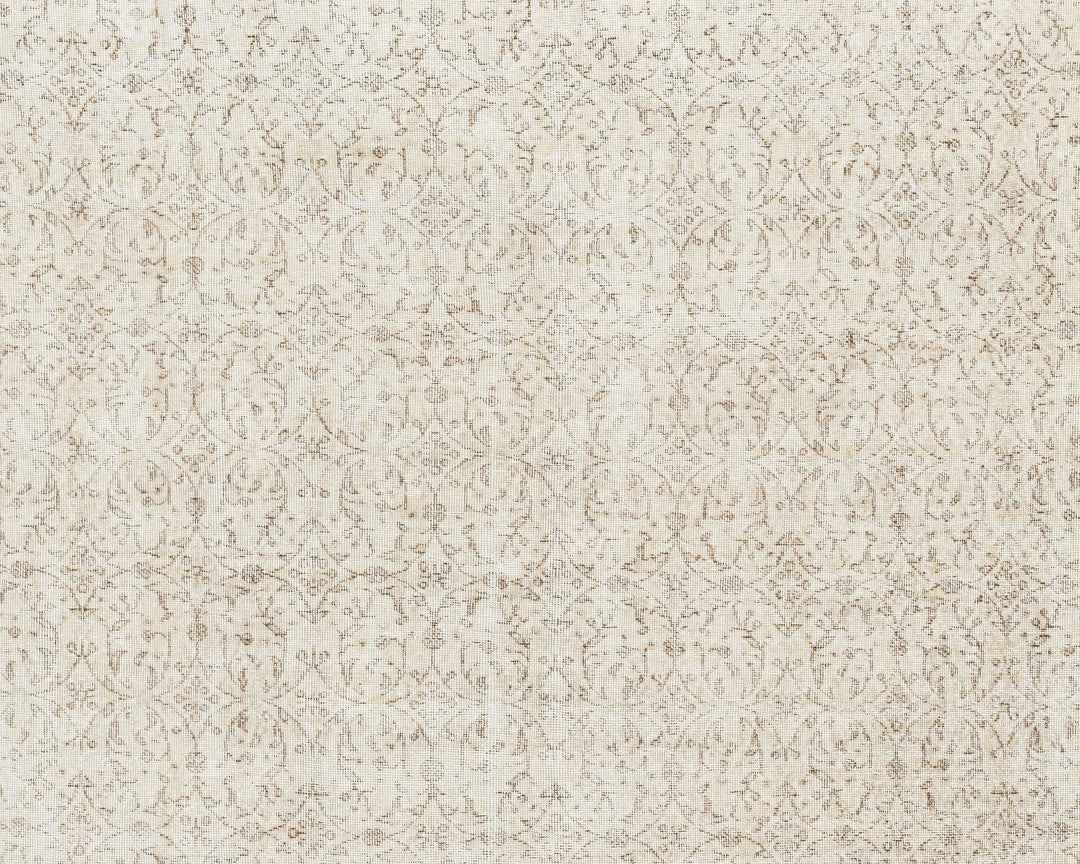 Beige Oushak Rug 6' 1" x 10' 2" | No. VR45859