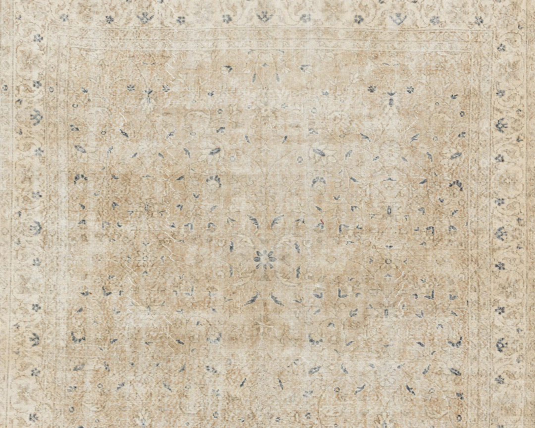Beige Oushak Rug 6' 11" x 10' 1" | No. VR53439