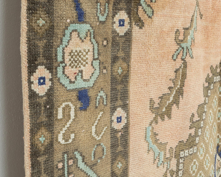 Faded Oushak Rug 10' 2" x 4' 9" | No. VR55313