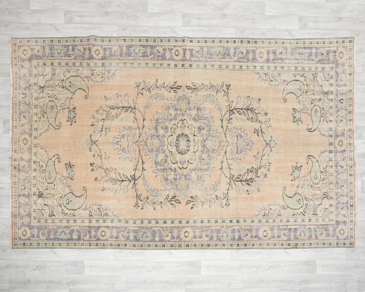 Oushak Rug 9' 7" x 6' 4" | No. VR80154