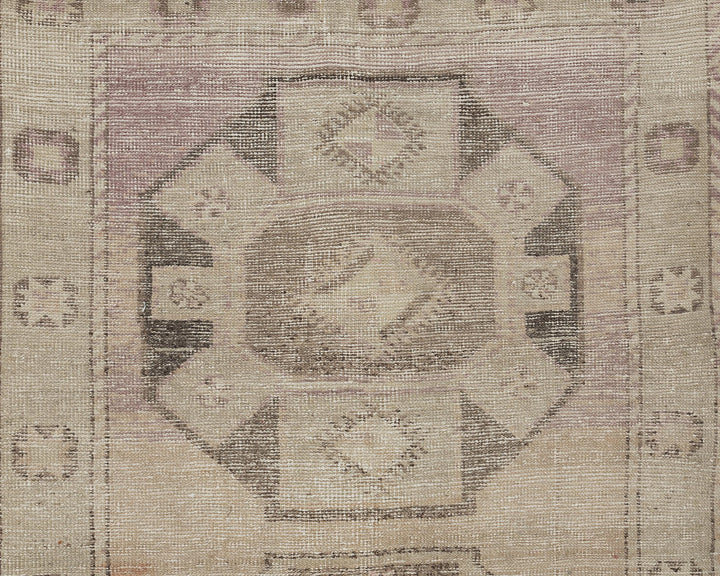 Beige Runner Rug 3' 7" x 12' 8" | No. VR15654