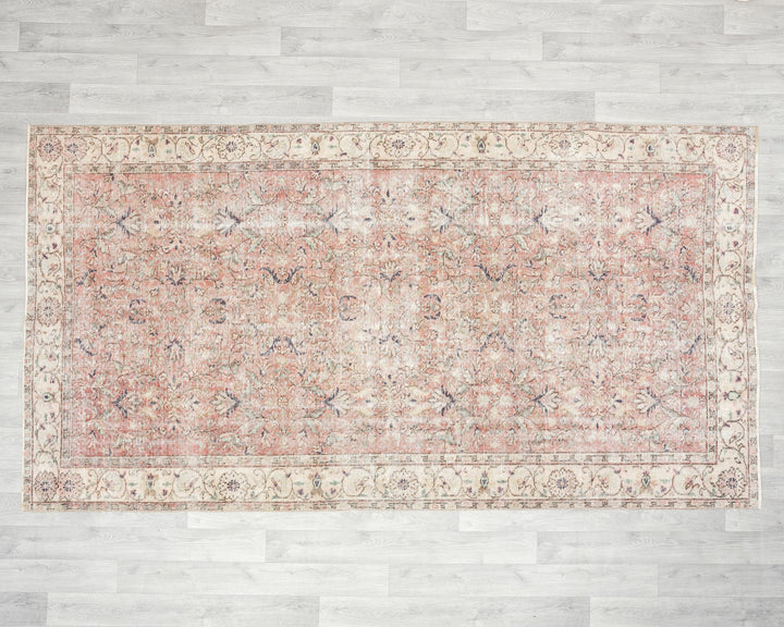 Muted Oushak Rug 5' x 12' 4" | No. VR42159