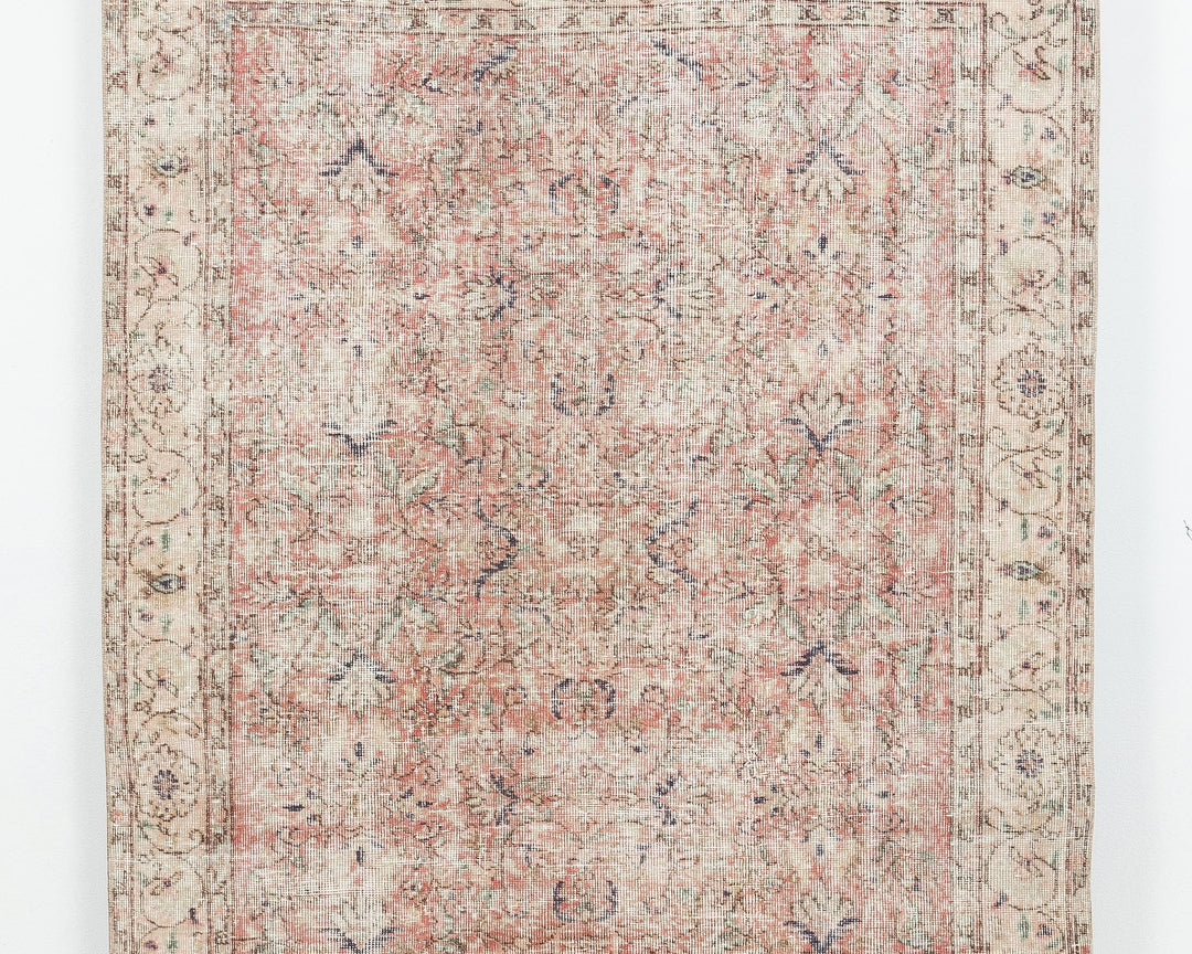Muted Oushak Rug 5' x 12' 4" | No. VR42159