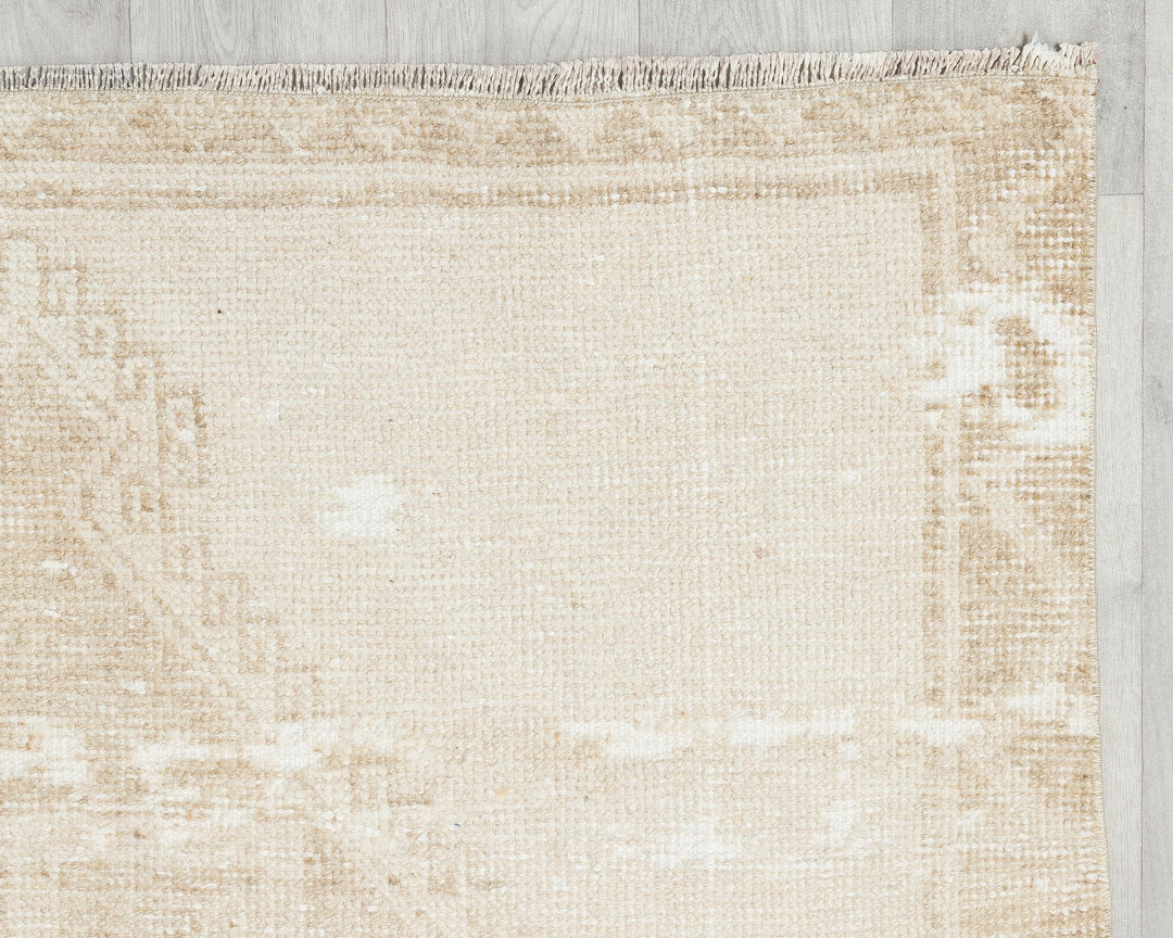 Beige Runner Rug 3' 7" x 12' 1" | No. VR35358