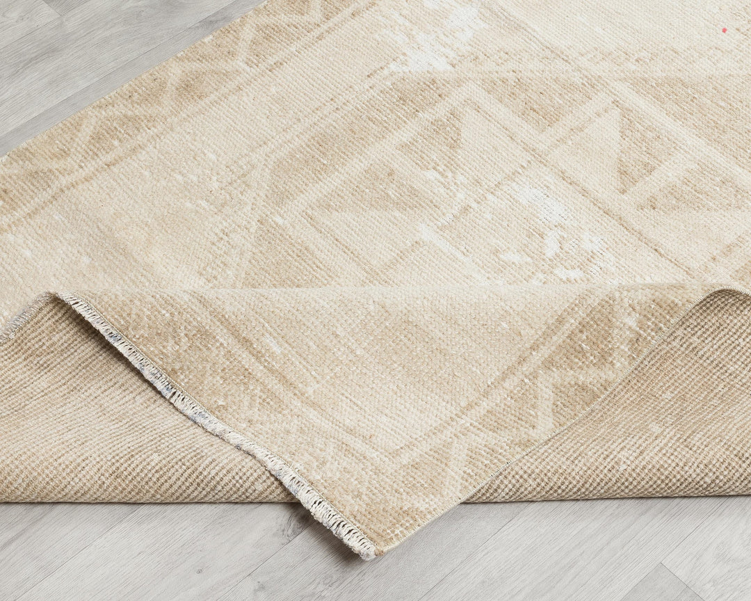 Beige Runner Rug 3' 7" x 12' 1" | No. VR35358