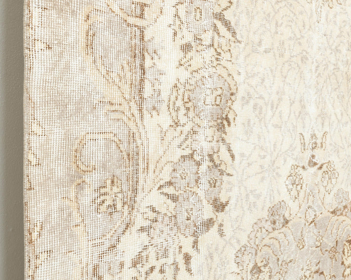 Beige Oushak Rug 5' 4" x 8' 6" | No. VR58456