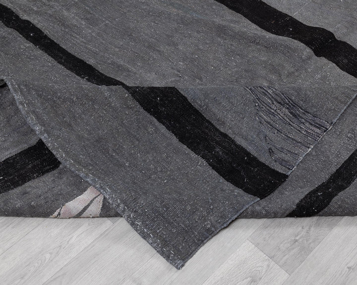 Gray Kilim Rug 9' 6" x 13' 1" | No. VR83615