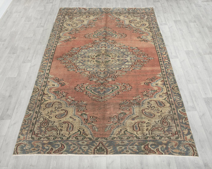Oushak Rug 4' 10" x 7' 8" | No. VR90063