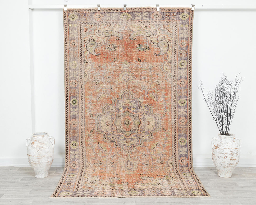 Oushak Rug 5' 5" x 9' 5" | No. VR83021