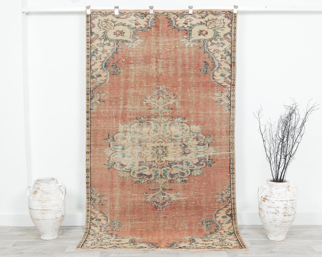 Oushak Rug 4' 6" x 8' 1" | No. VR79498