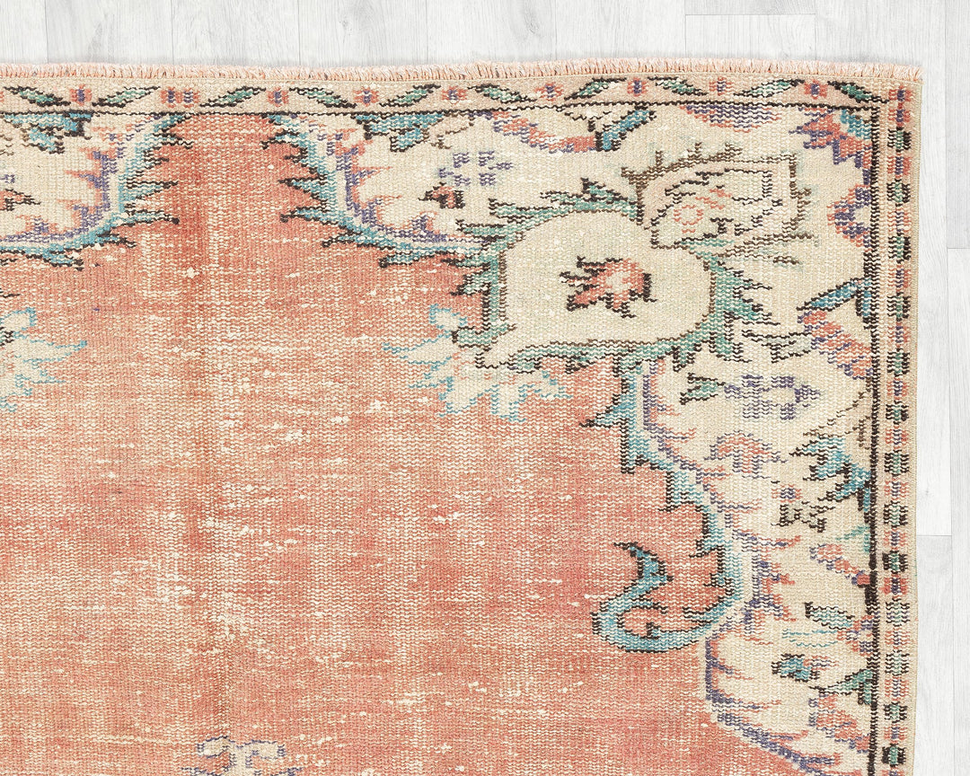 Oushak Rug 4' 6" x 8' 1" | No. VR79498