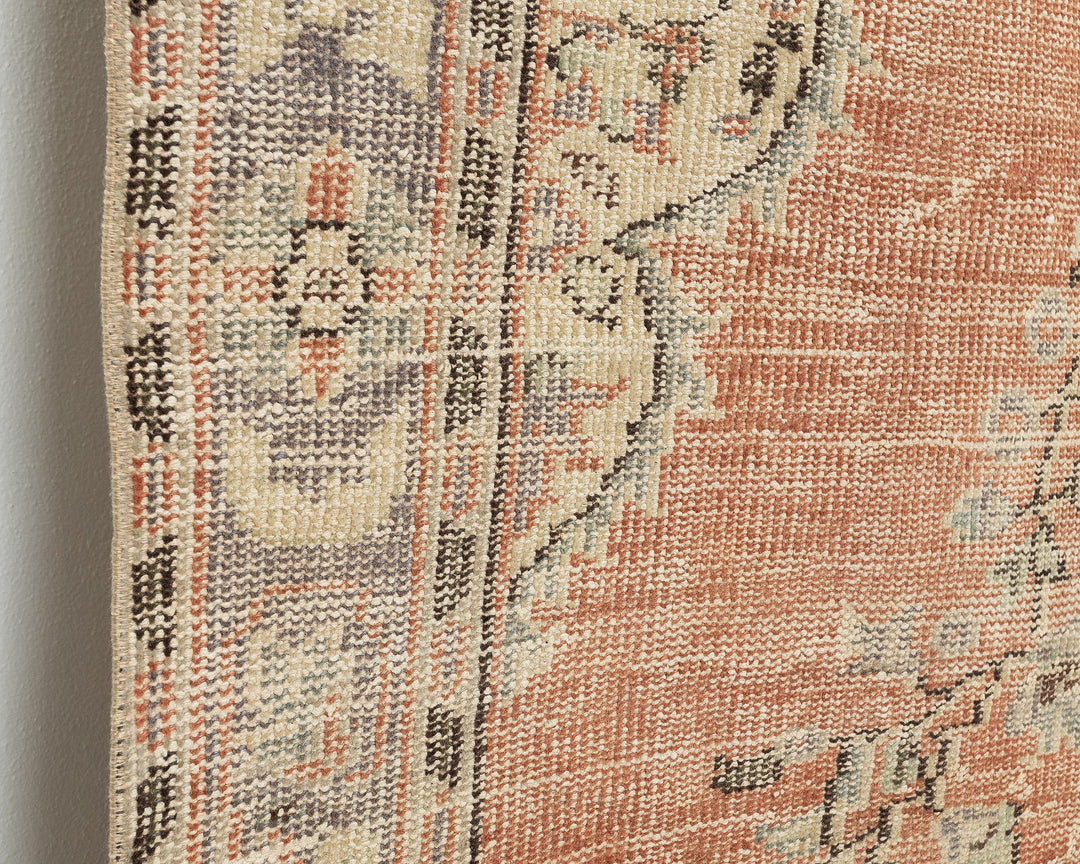 Orange Oushak Rug 5' 7" x 8' 4" | No. VR12376