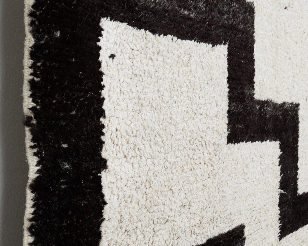Black Vintage Turkish Rug 9' 5" x 12' 5" | No. VR80788