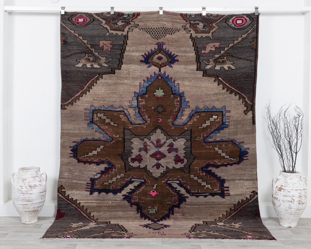 Rust Oushak Rug 6' 5" x 8' 2" | No. VR41610