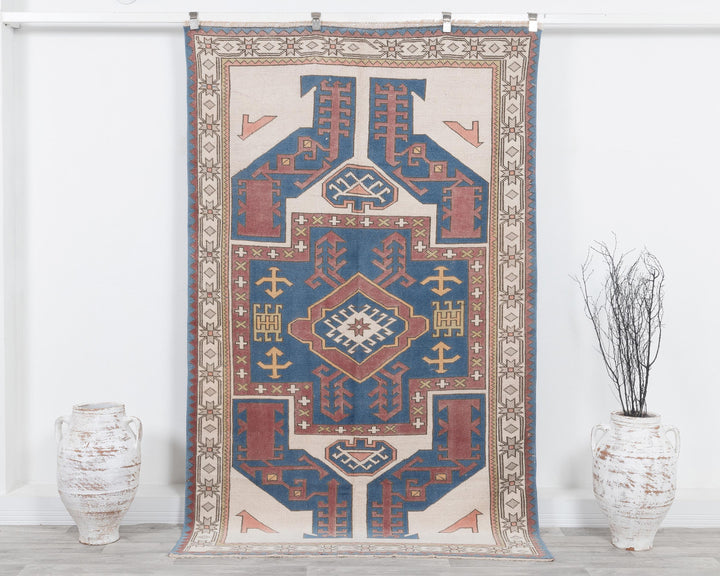 Oushak Rug 4' 8" x 7' 7" | No. VR83149
