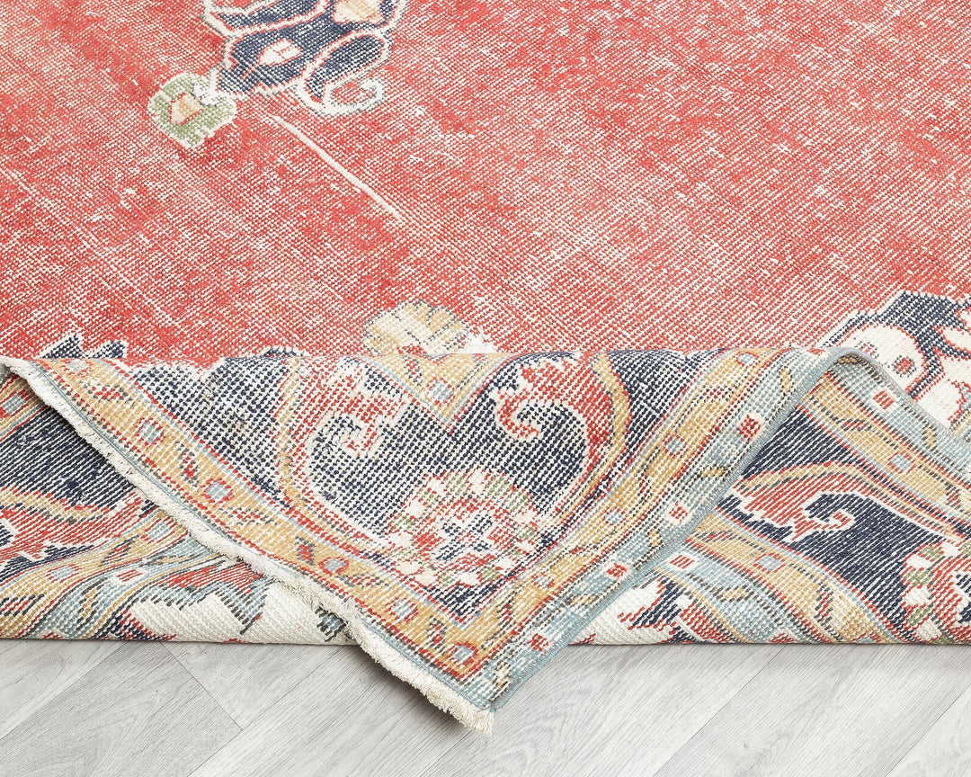 Red Oushak Rug 10' 8" x 6' 9" | No. VR82082
