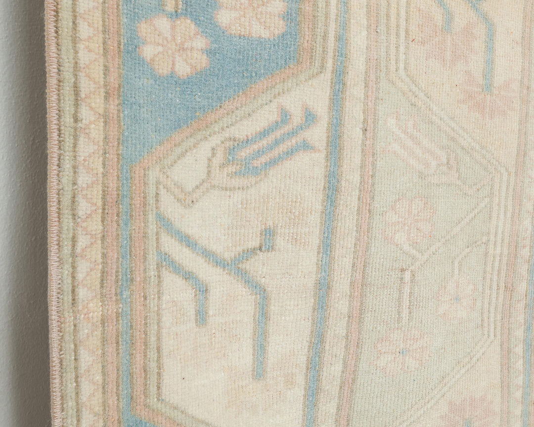 Faded Oushak Rug 6' 11" x 5' 11" | No. VR36354