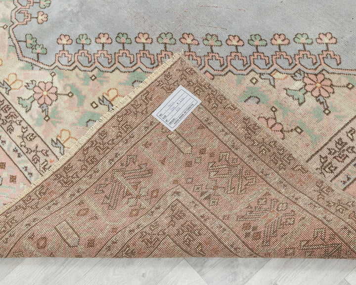 Blue Oushak Rug 6' 11" x 9' 8" | No. VR85585