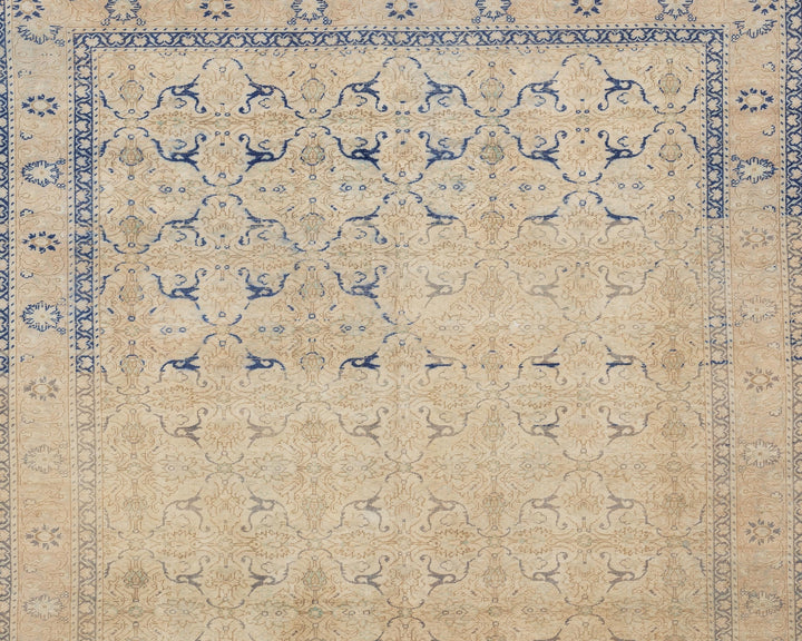 Distressed Oushak Rug 6' 5" x 9' 2" | No. VR95279