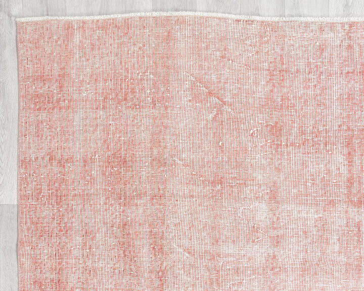 Pink Oushak Rug 6' 6" x 10' 2" | No. VR24862