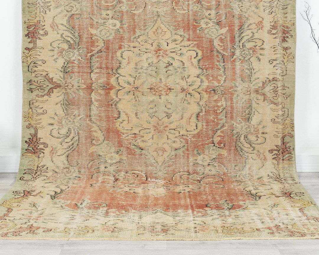 Oushak Rug 5' 11" x 9' 7" | No. VR69567