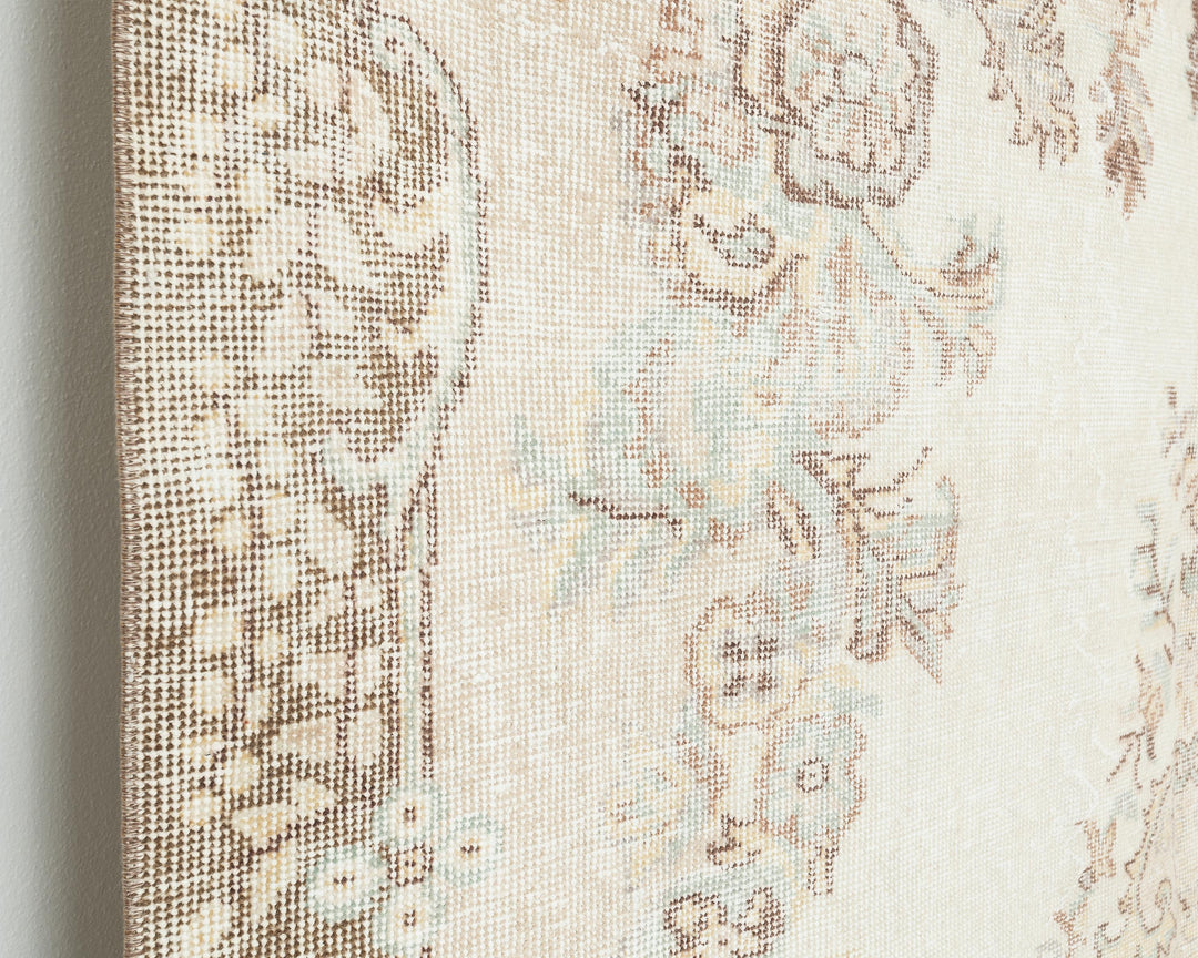 Neutral Oushak Rug 10' 2" x 6' 3" | No. VR43587