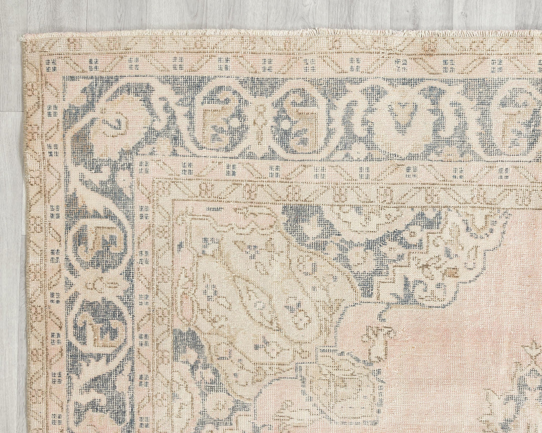 Pink Oushak Rug 6' 10" x 10' | No. VR56407