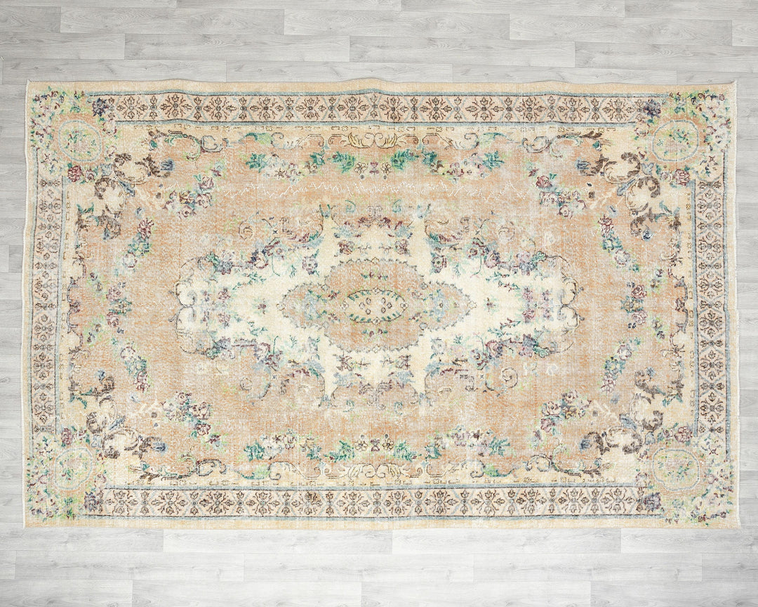 Oushak Rug 6' 8" x 10' 4" | No. VR17718