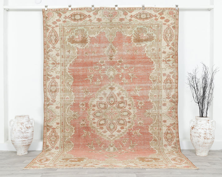 Oushak Rug 6' 5" x 9' 4" | No. VR36825
